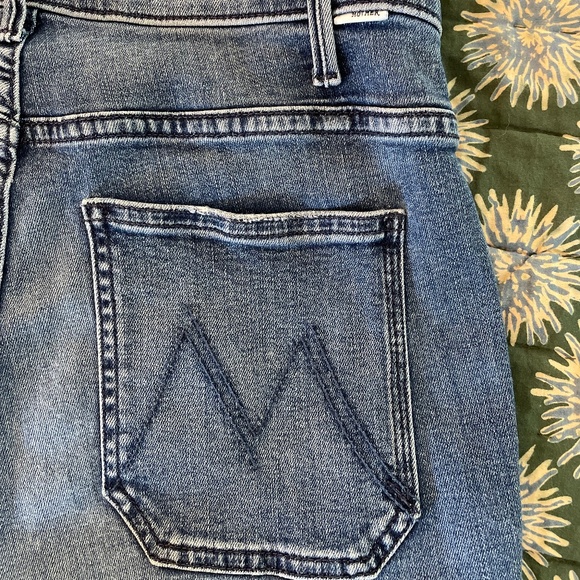 Mother Hustler Patch Pocket Ankle Fray ~ SZ 27 - Picture 2 of 8